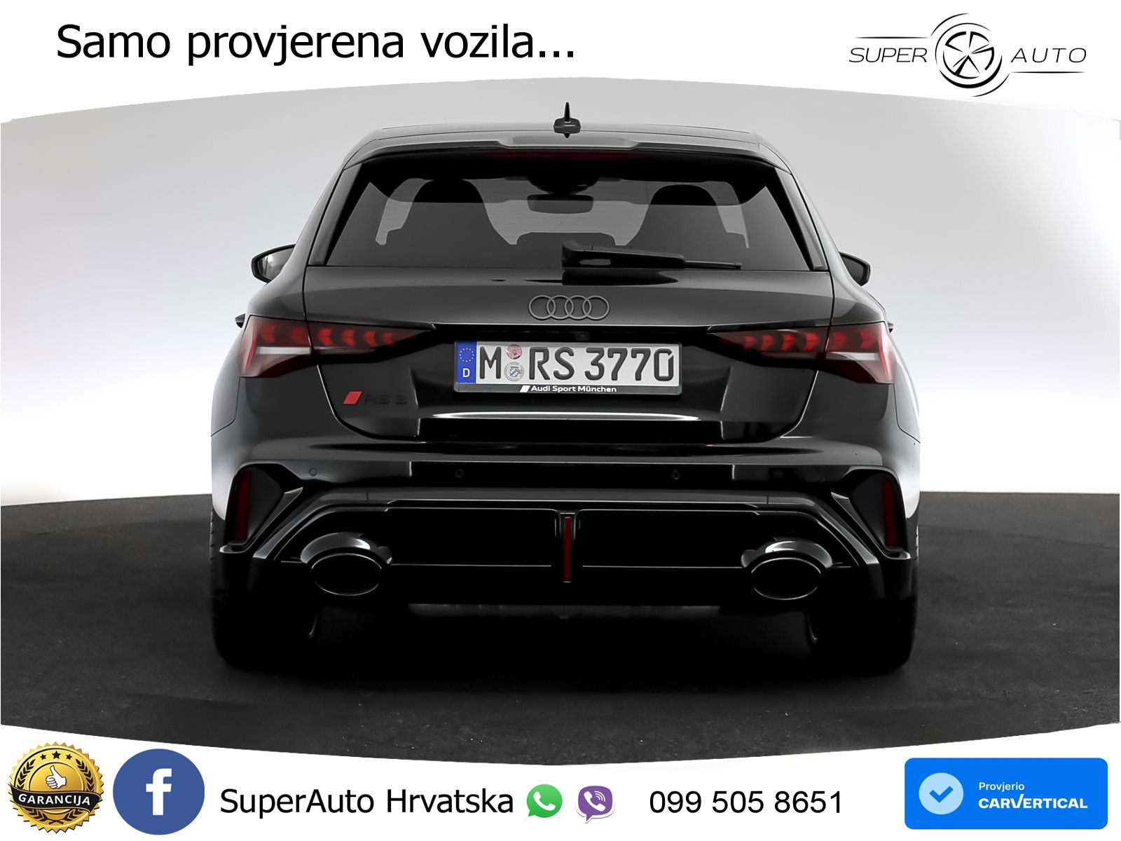 Audi RS3 Sedan 2.5 TFSI (400 KS) quattro S tronic MATRIX+GR SJED+KAM