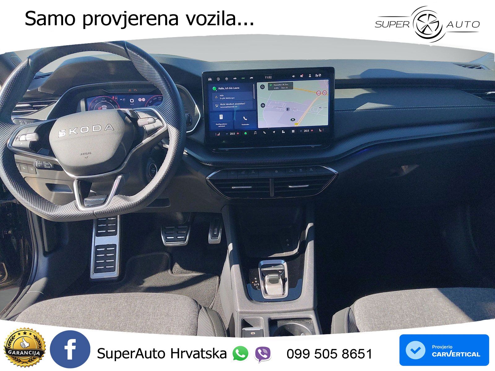 Škoda Octavia Combi 1.5 TSI (150 KS) DSG SportLine LED+GR SJED+ACC