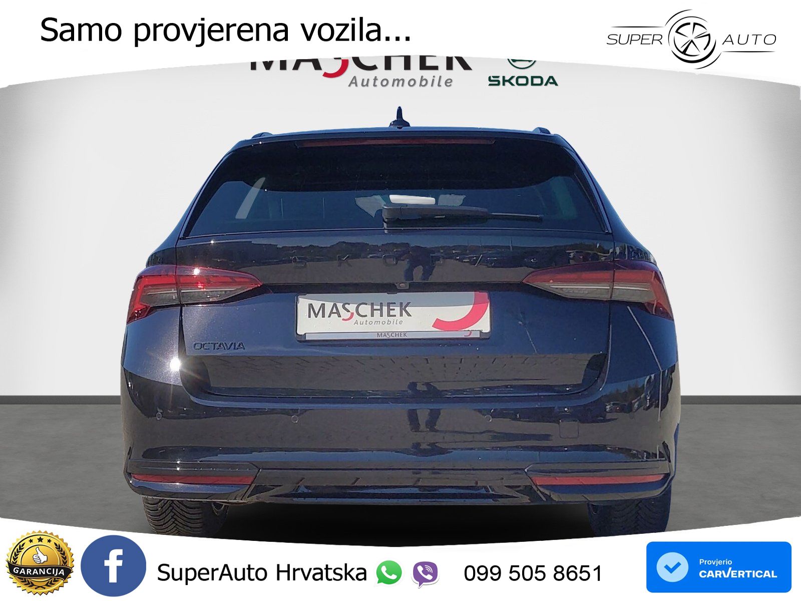 Škoda Octavia Combi 1.5 TSI (150 KS) DSG SportLine LED+GR SJED+ACC