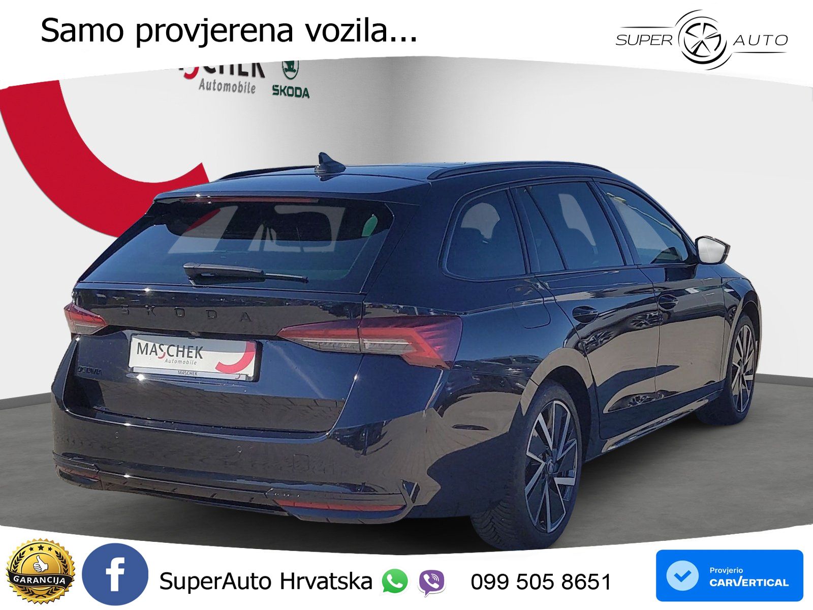 Škoda Octavia Combi 1.5 TSI (150 KS) DSG SportLine LED+GR SJED+ACC