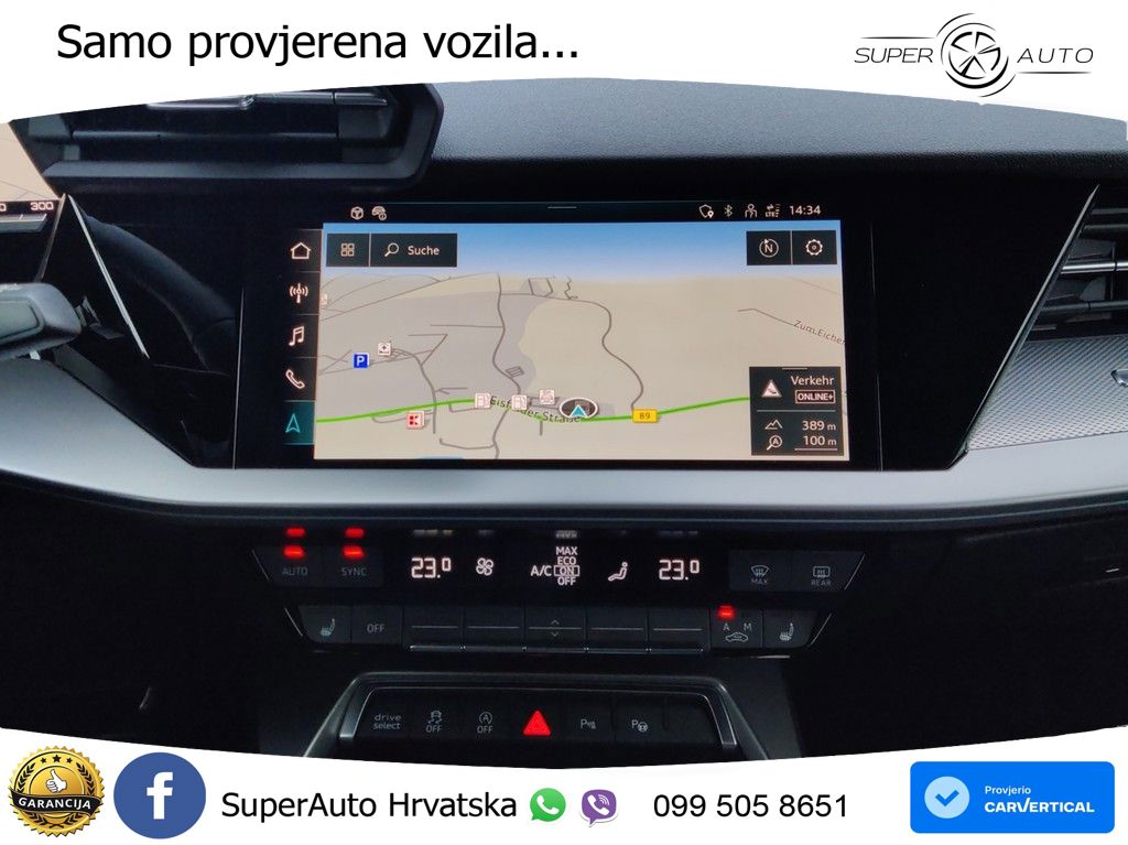 Audi S3 2.0 TFSI (310 KS) quattro S tronic MATRIX+GR SJED+KAM