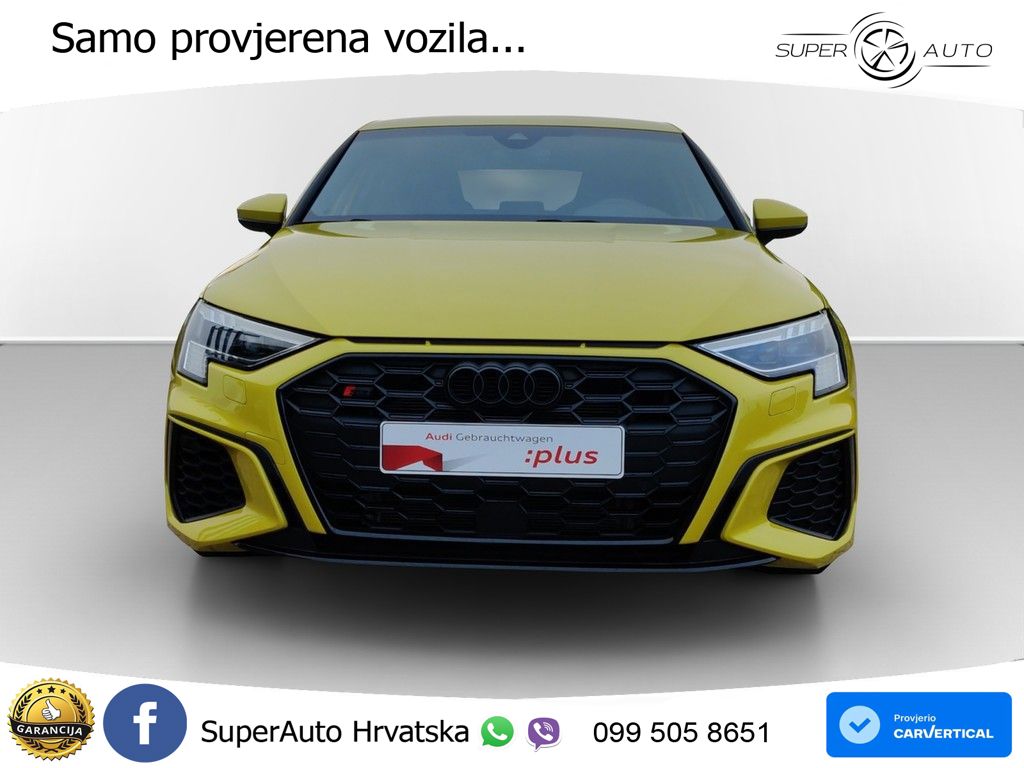 Audi S3 2.0 TFSI (310 KS) quattro S tronic MATRIX+GR SJED+KAM