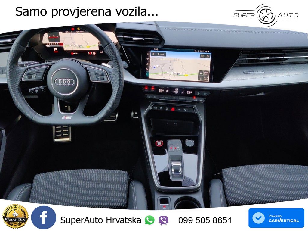 Audi S3 2.0 TFSI (310 KS) quattro S tronic MATRIX+GR SJED+KAM