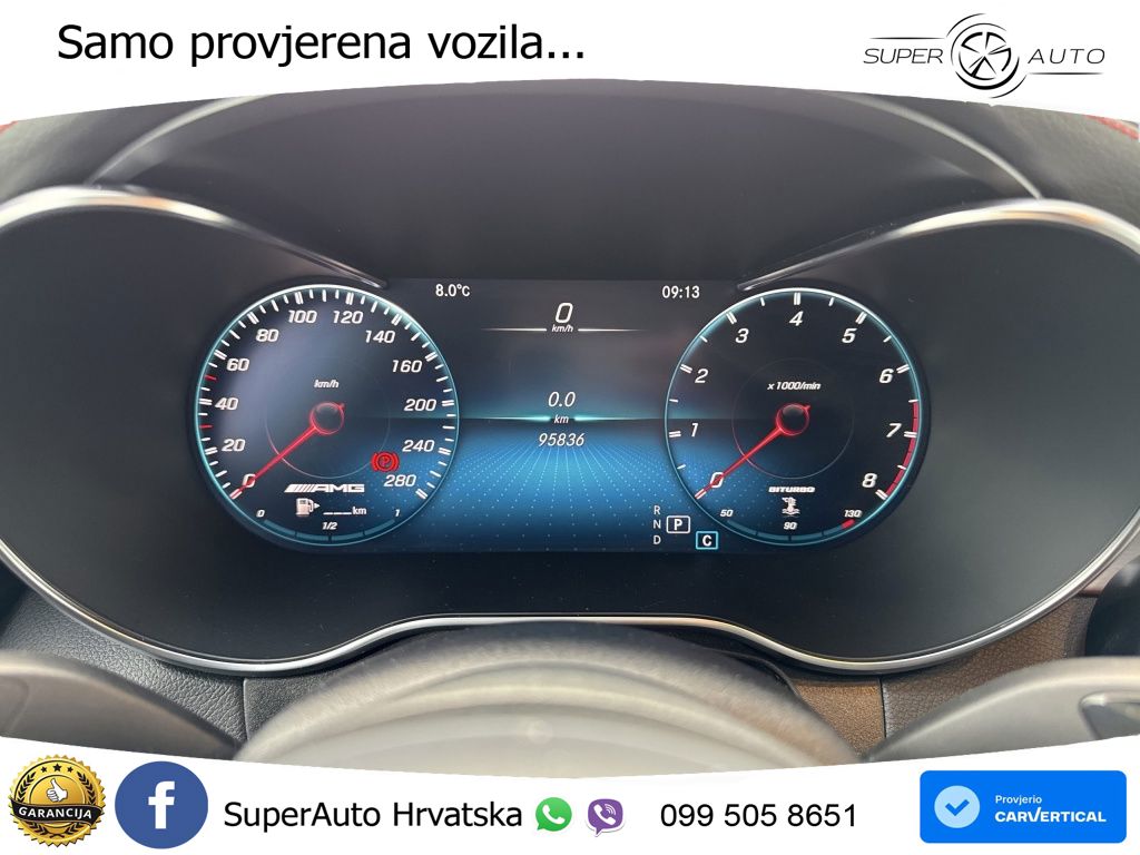 Mercedes GLC Coupe AMG 43 V6 (390 KS) 4MATIC TCT