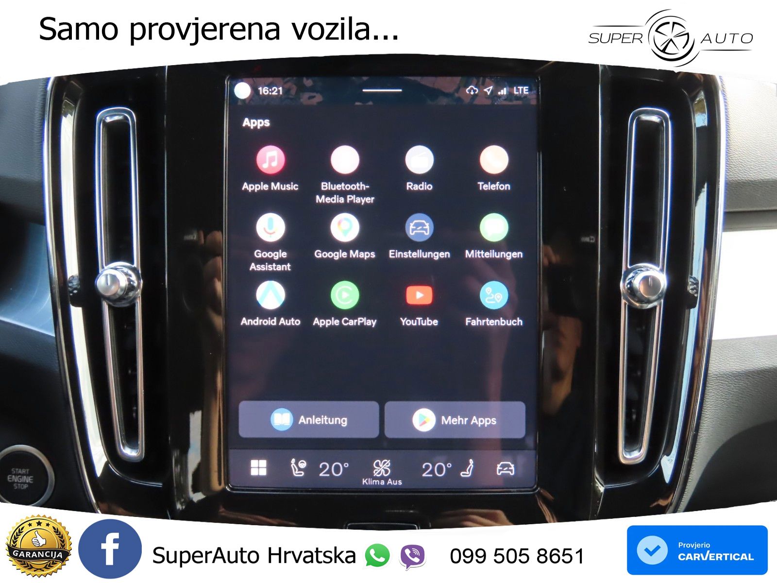 Volvo XC40 2.0 B3 163 KS Automatic LED+ACC