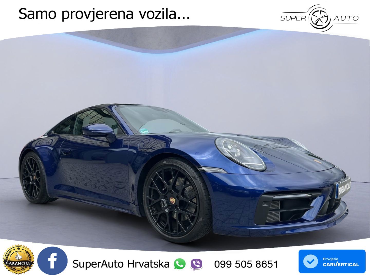 Porsche 911 Carrera S 3.0 (450 KS) PDK LED+GR SJED+ACC