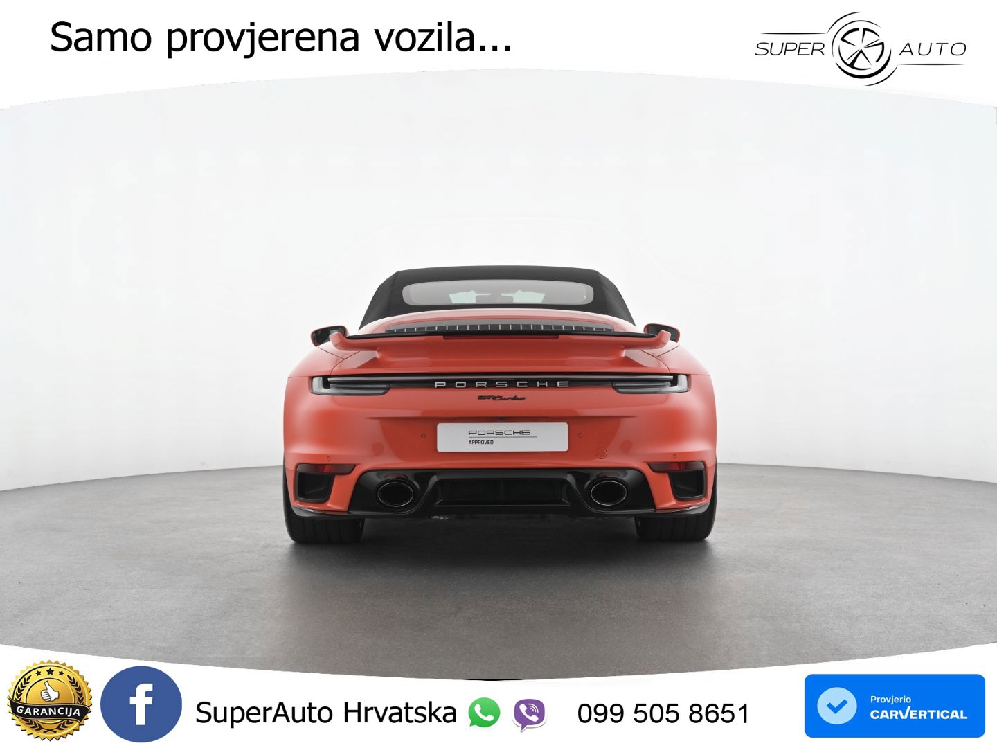 Porsche 911 Turbo Cabriolet 3.8 (580 KS) PDK