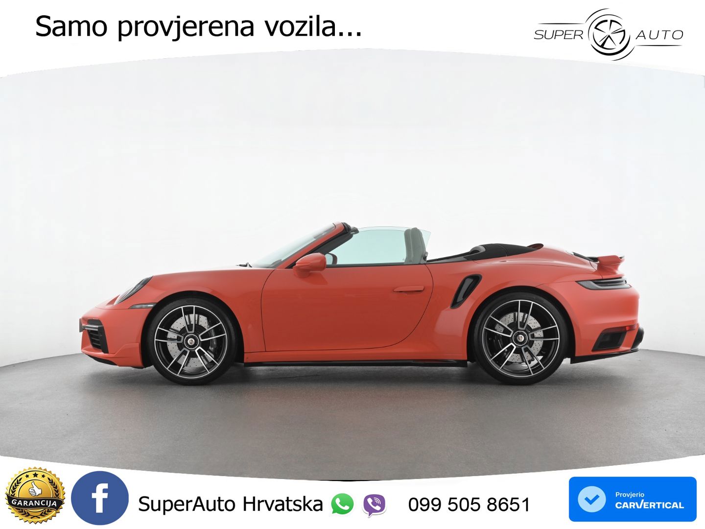 Porsche 911 Turbo Cabriolet 3.8 (580 KS) PDK