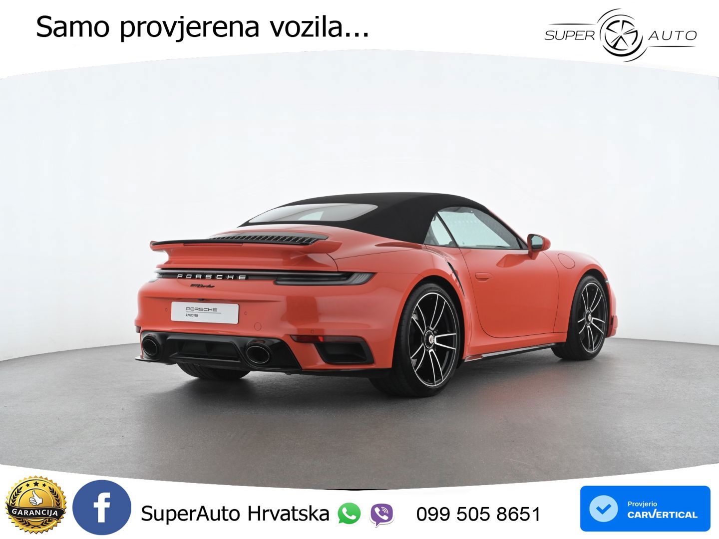 Porsche 911 Turbo Cabriolet 3.8 (580 KS) PDK