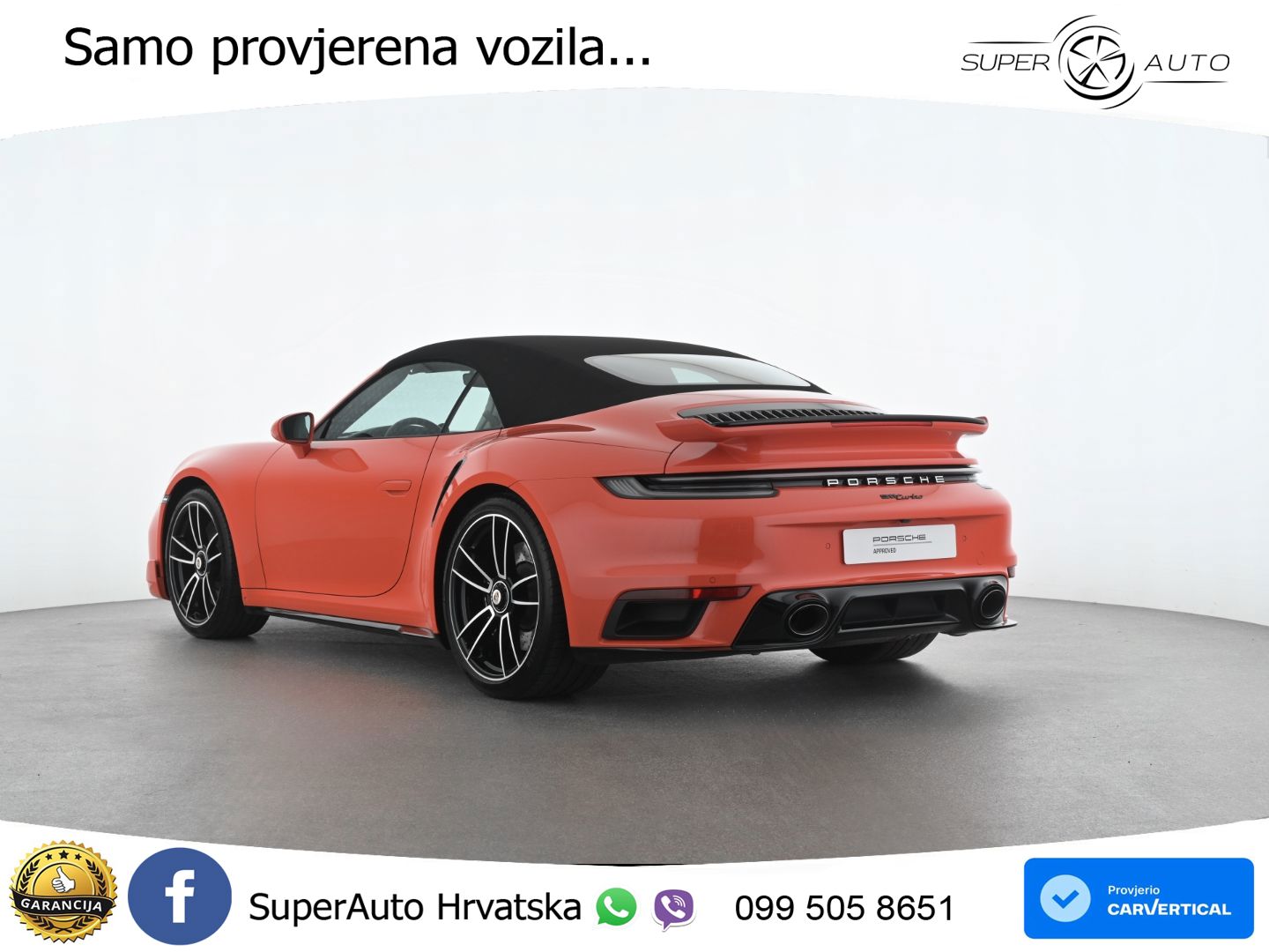 Porsche 911 Turbo Cabriolet 3.8 (580 KS) PDK