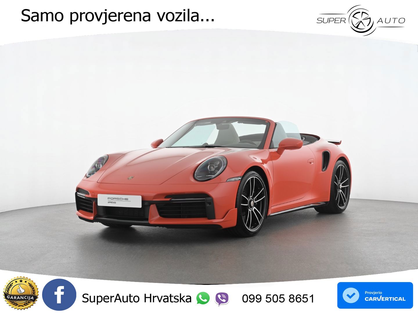 Porsche 911 Turbo Cabriolet 3.8 (580 KS) PDK