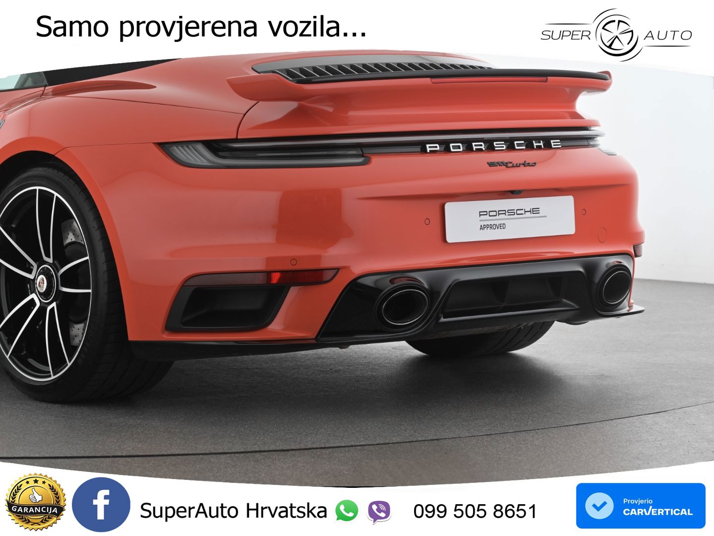 Porsche 911 Turbo Cabriolet 3.8 (580 KS) PDK