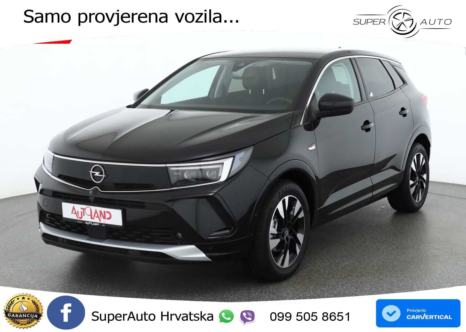 Opel Grandland 1.2i Turbo (130 KS) Automatic LED+GR SJED+ACC