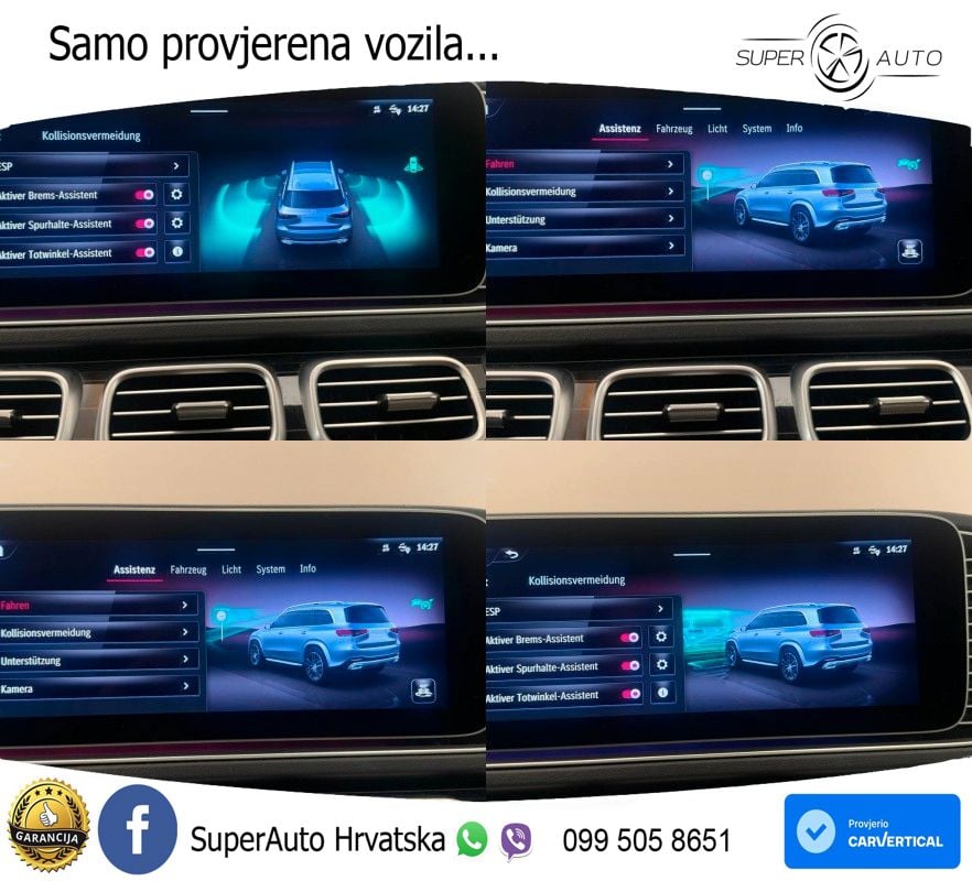 Mercedes-Benz GLS GLS 450d EQ Boost 4MATIC 9G-TRONIC ACC+HEAD+4xGR SJED+360+PANO