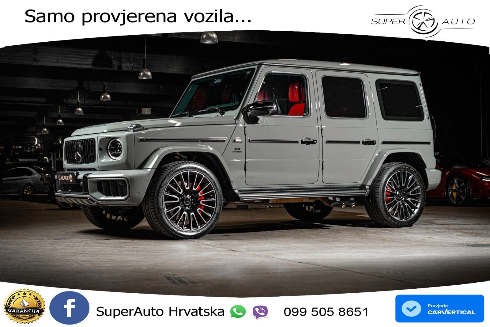 Mercedes AMG G 63 Long V8 (585 KS) 4MATIC 9G-TRONIC AMG SPEEDSHIFT TCT Manufaktur LED+GR SJED+ACC