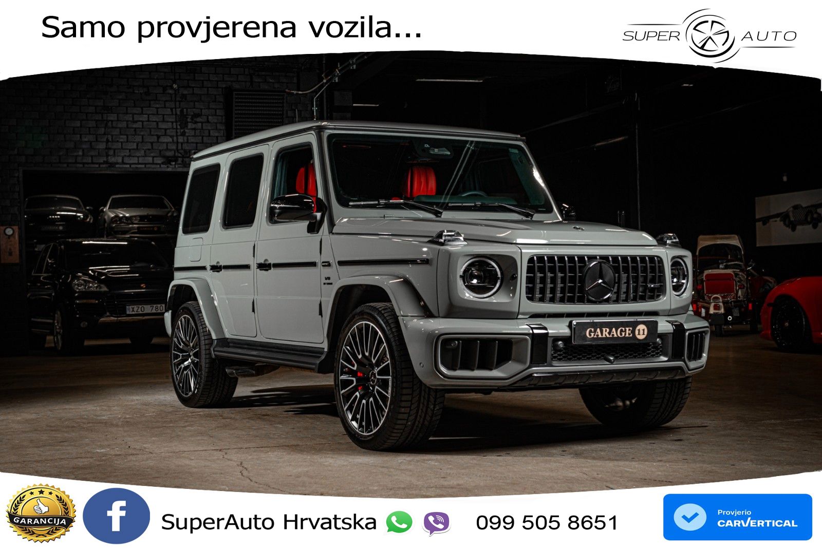 Mercedes AMG G 63 Long V8 (585 KS) 4MATIC 9G-TRONIC AMG SPEEDSHIFT TCT Manufaktur LED+GR SJED+ACC