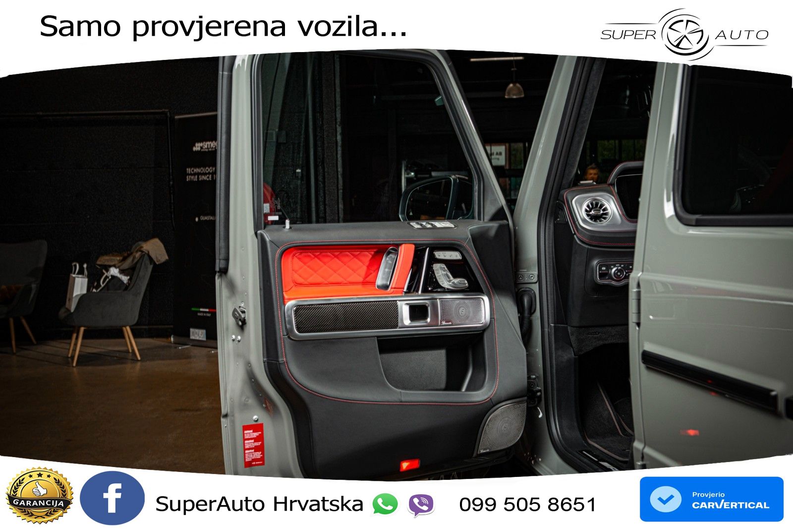 Mercedes AMG G 63 Long V8 (585 KS) 4MATIC 9G-TRONIC AMG SPEEDSHIFT TCT Manufaktur LED+GR SJED+ACC