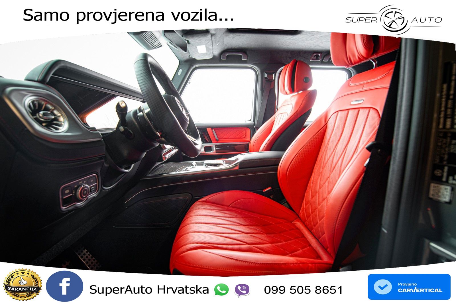 Mercedes AMG G 63 Long V8 (585 KS) 4MATIC 9G-TRONIC AMG SPEEDSHIFT TCT Manufaktur LED+GR SJED+ACC