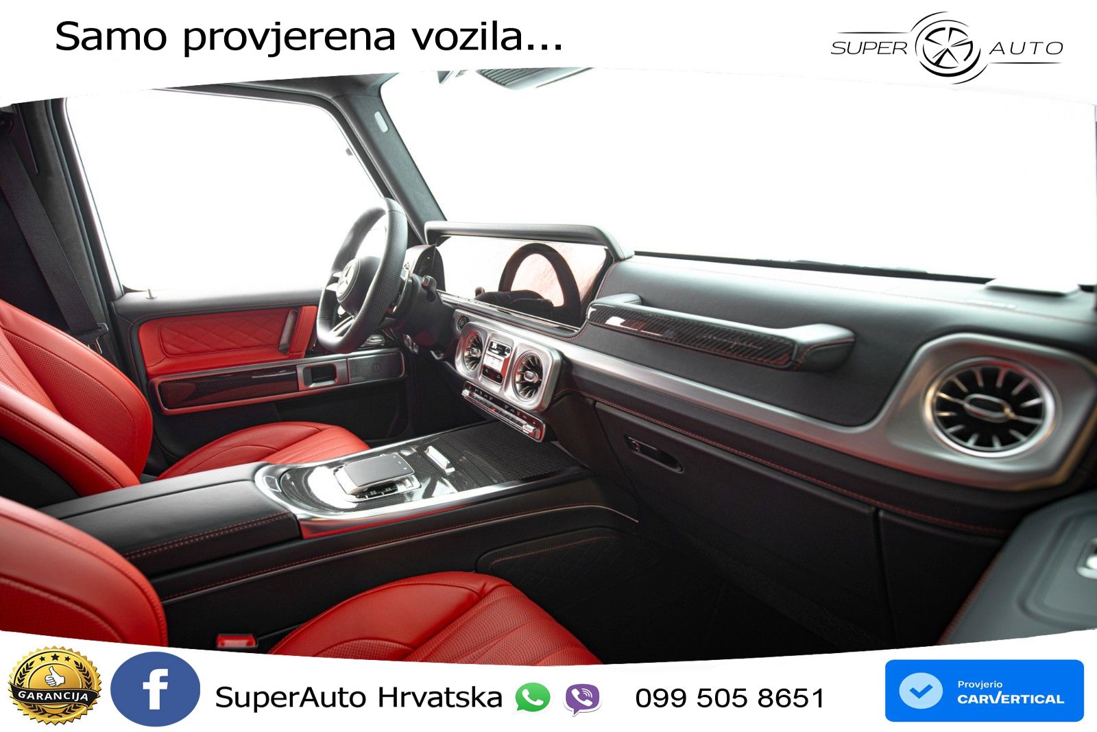 Mercedes AMG G 63 Long V8 (585 KS) 4MATIC 9G-TRONIC AMG SPEEDSHIFT TCT Manufaktur LED+GR SJED+ACC