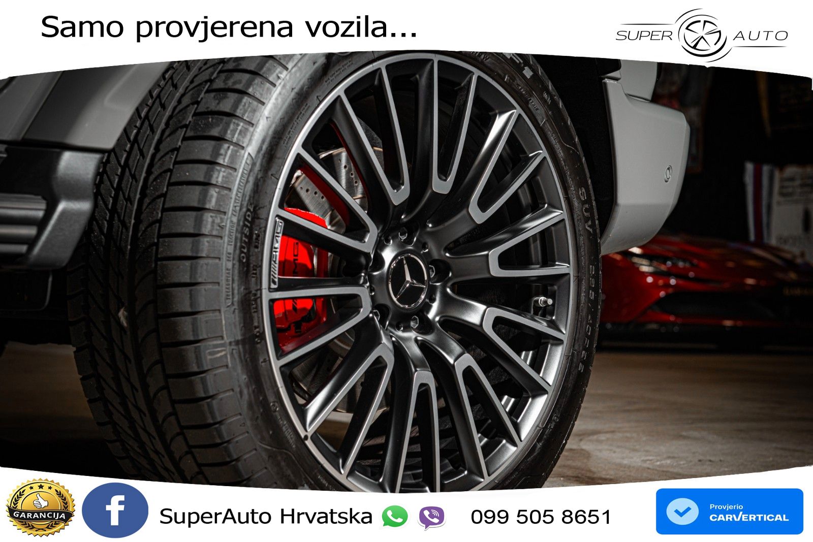 Mercedes AMG G 63 Long V8 (585 KS) 4MATIC 9G-TRONIC AMG SPEEDSHIFT TCT Manufaktur LED+GR SJED+ACC