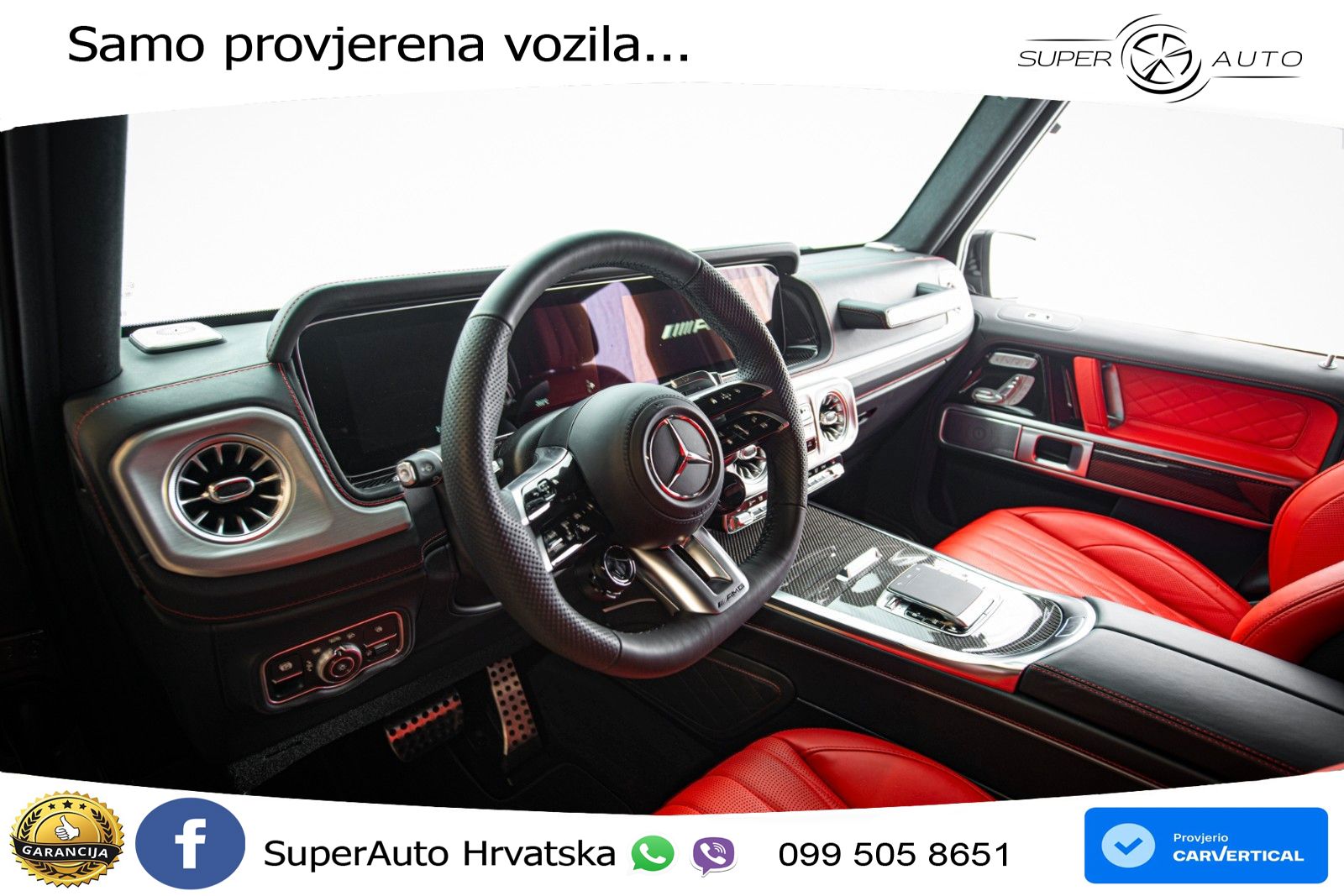 Mercedes AMG G 63 Long V8 (585 KS) 4MATIC 9G-TRONIC AMG SPEEDSHIFT TCT Manufaktur LED+GR SJED+ACC