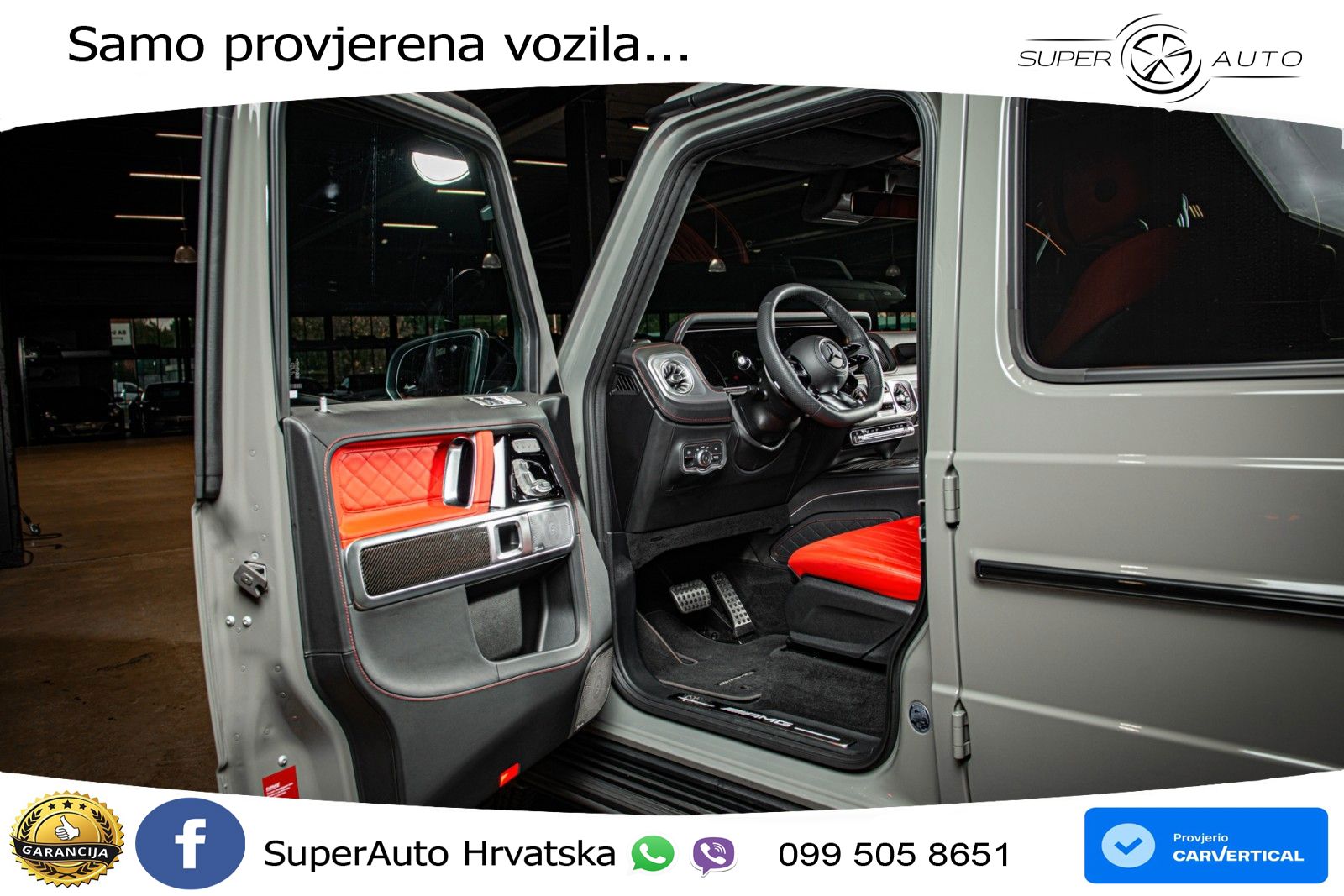 Mercedes AMG G 63 Long V8 (585 KS) 4MATIC 9G-TRONIC AMG SPEEDSHIFT TCT Manufaktur LED+GR SJED+ACC