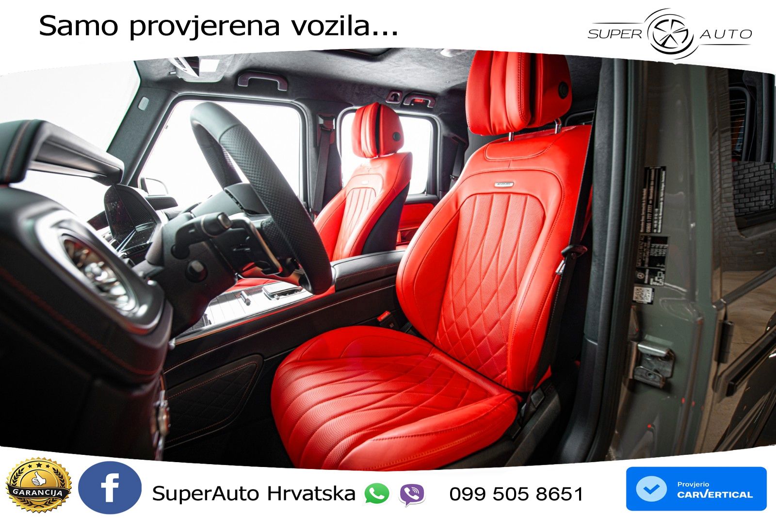 Mercedes AMG G 63 Long V8 (585 KS) 4MATIC 9G-TRONIC AMG SPEEDSHIFT TCT Manufaktur LED+GR SJED+ACC