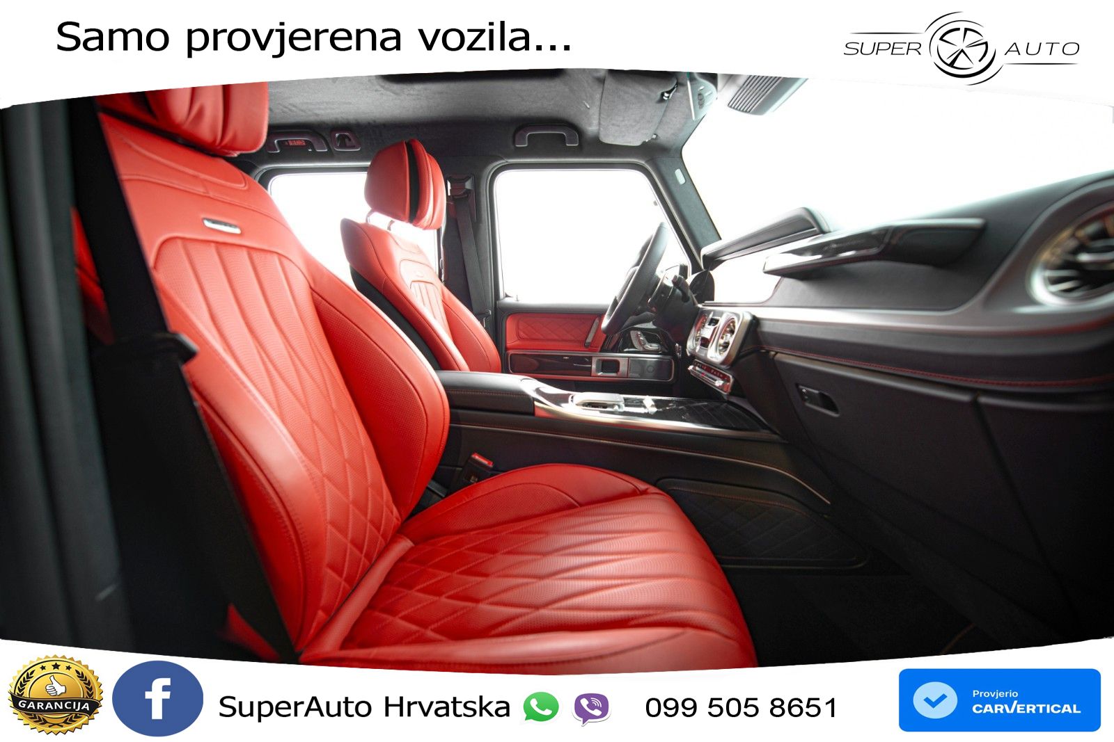 Mercedes AMG G 63 Long V8 (585 KS) 4MATIC 9G-TRONIC AMG SPEEDSHIFT TCT Manufaktur LED+GR SJED+ACC