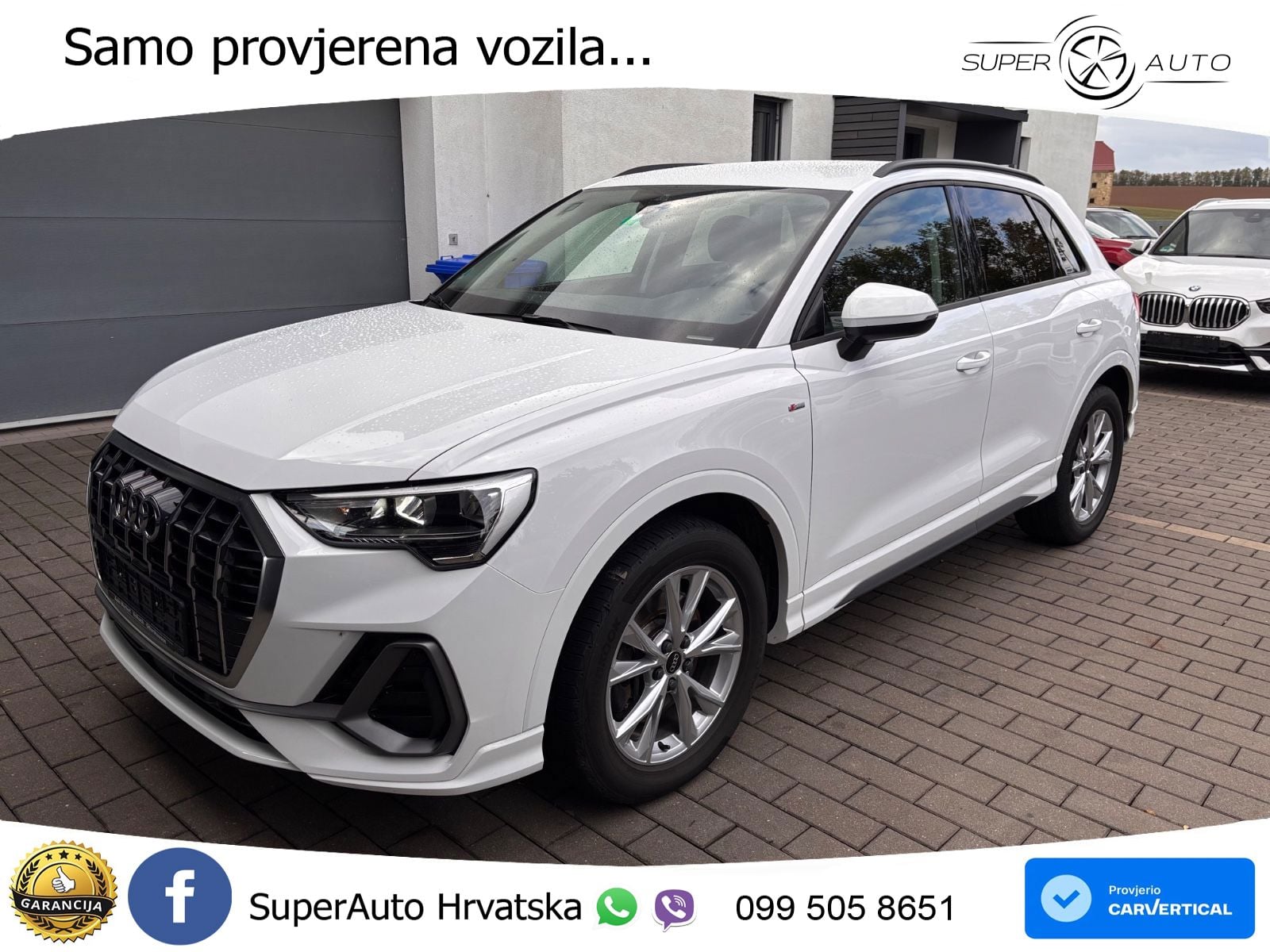 Audi Q3 40 TDI (200 KS) quattro S tronic S line LED+GR SJED+ACC