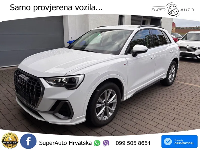 Audi Q3 40 TDI (200 KS) quattro S tronic S line LED+GR SJED+ACC