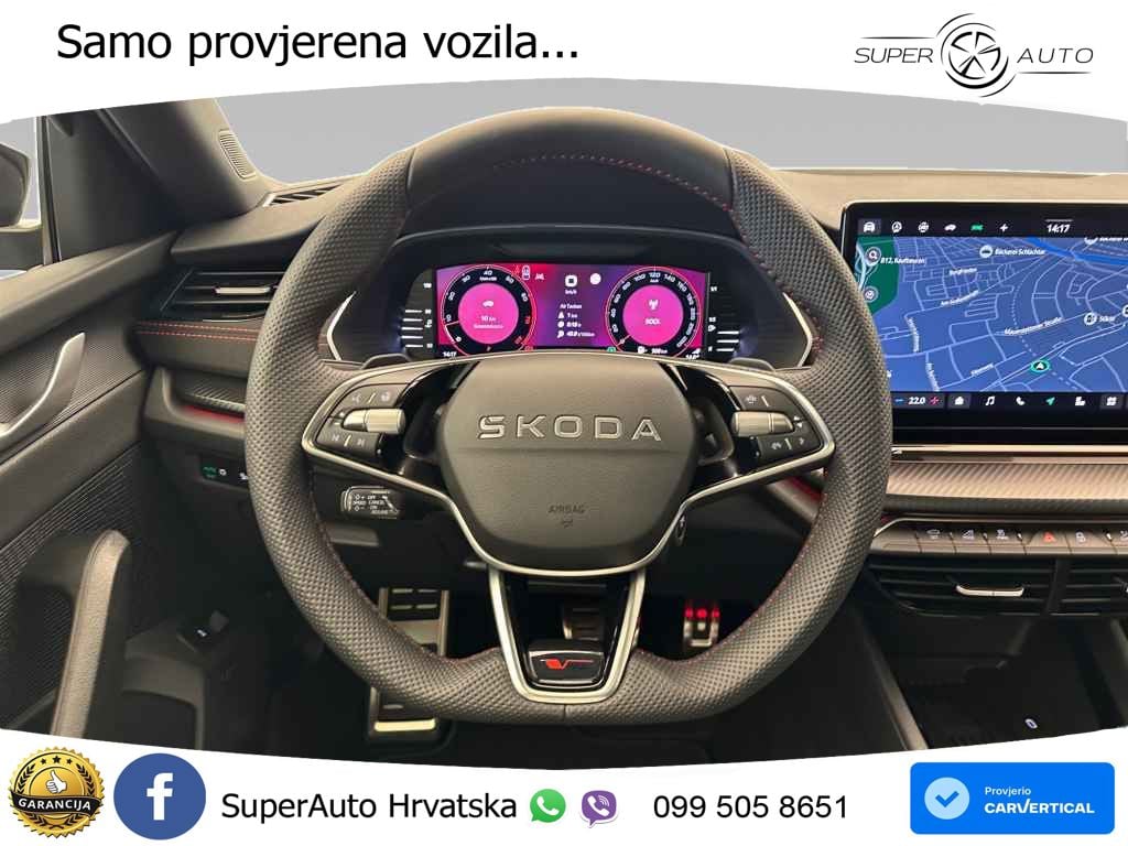 Škoda Octavia Combi RS 2.0 TSI (265 KS) DSG LED+GR SJED+ACC
