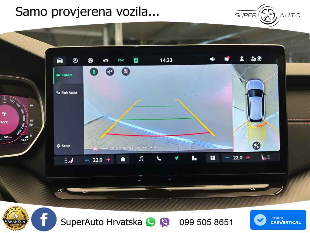 Škoda Octavia Combi RS 2.0 TSI (265 KS) DSG LED+GR SJED+ACC