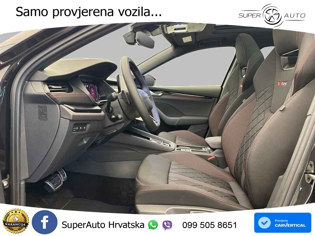Škoda Octavia Combi RS 2.0 TSI (265 KS) DSG LED+GR SJED+ACC