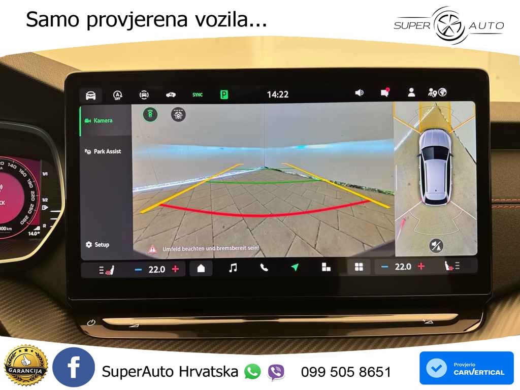 Škoda Octavia Combi RS 2.0 TSI (265 KS) DSG LED+GR SJED+ACC
