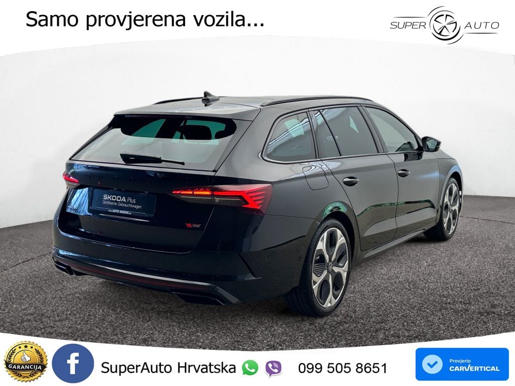 Škoda Octavia Combi RS 2.0 TSI (265 KS) DSG LED+GR SJED+ACC