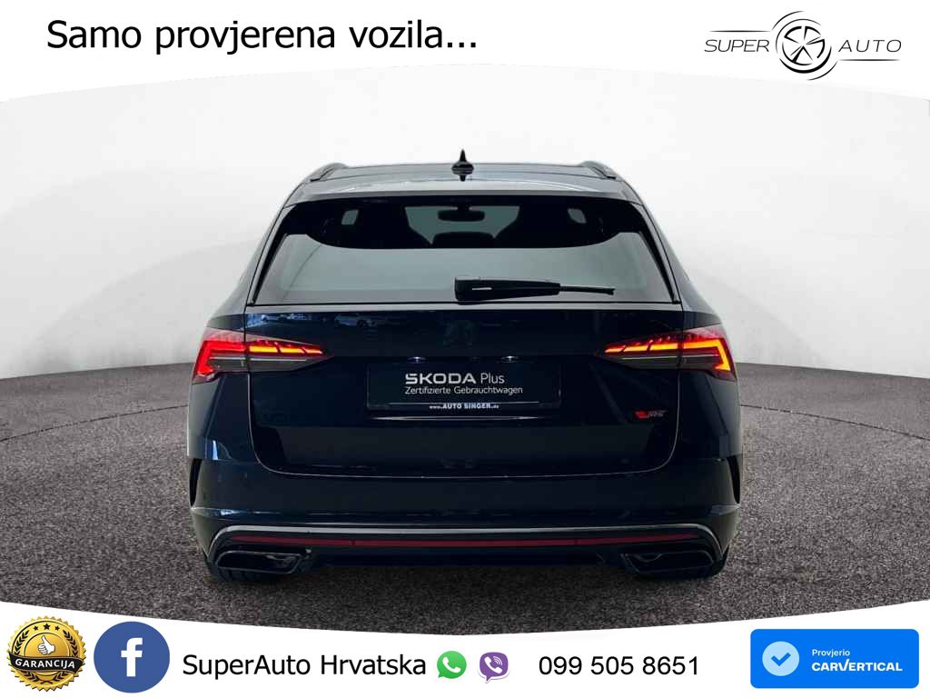 Škoda Octavia Combi RS 2.0 TSI (265 KS) DSG LED+GR SJED+ACC