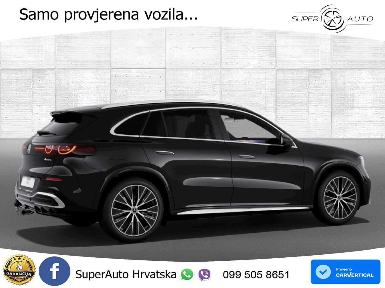 Mercedes GLC 400 94 kWh (489 KS) 4MATIC EQ Technology AMG LED+GR SJED+ACC