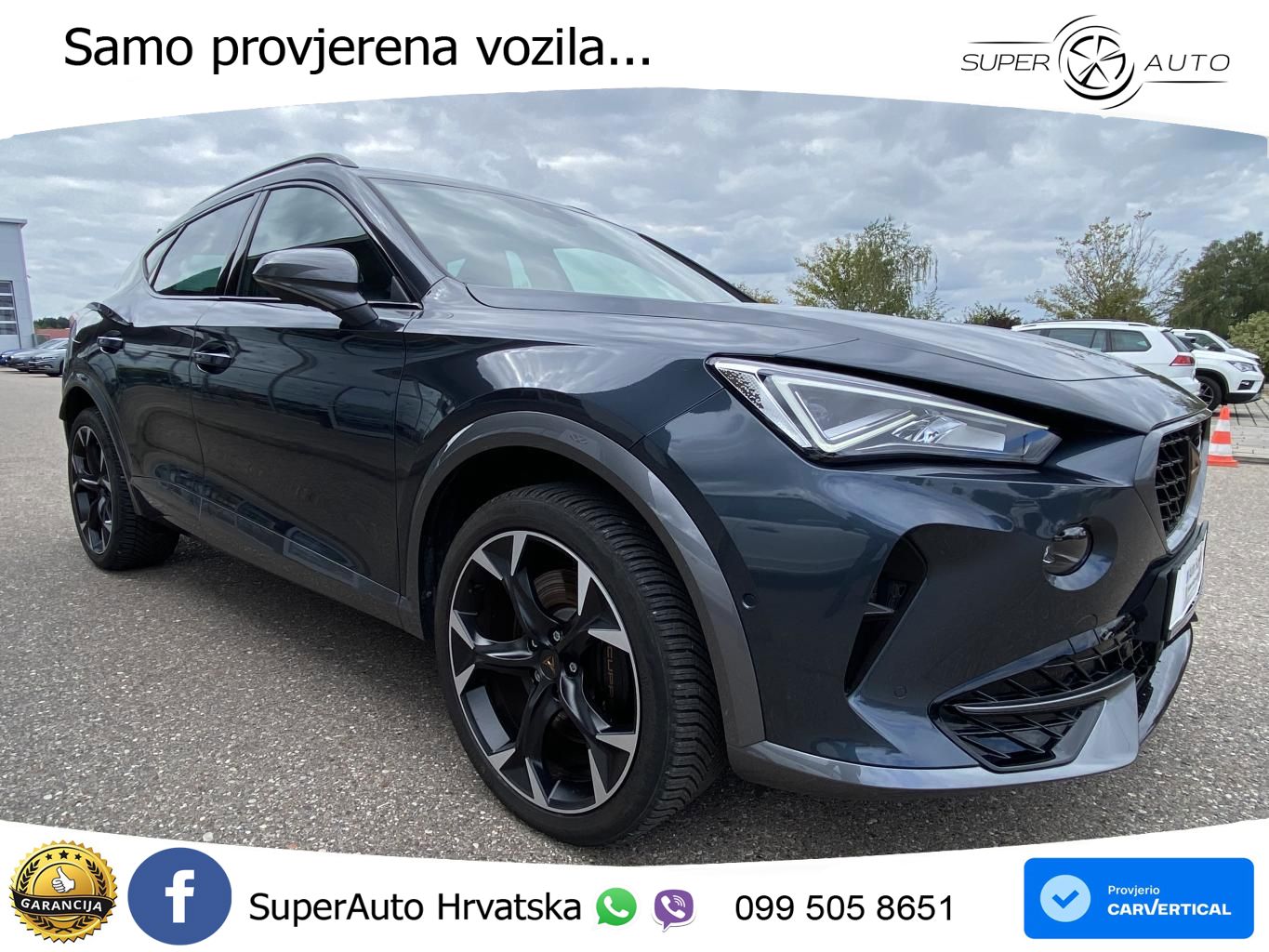 Cupra Formentor 1.4 TSI (245 KS) e-Hybrid DSG VZ LED+GR SJED+ACC