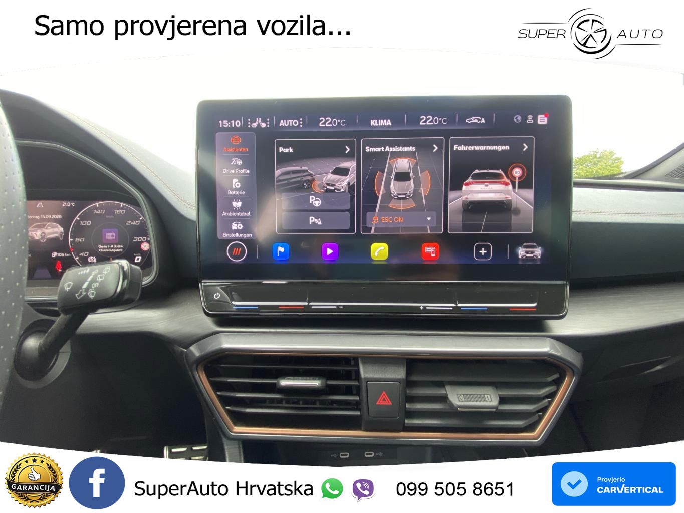Cupra Formentor 1.4 TSI (245 KS) e-Hybrid DSG VZ LED+GR SJED+ACC