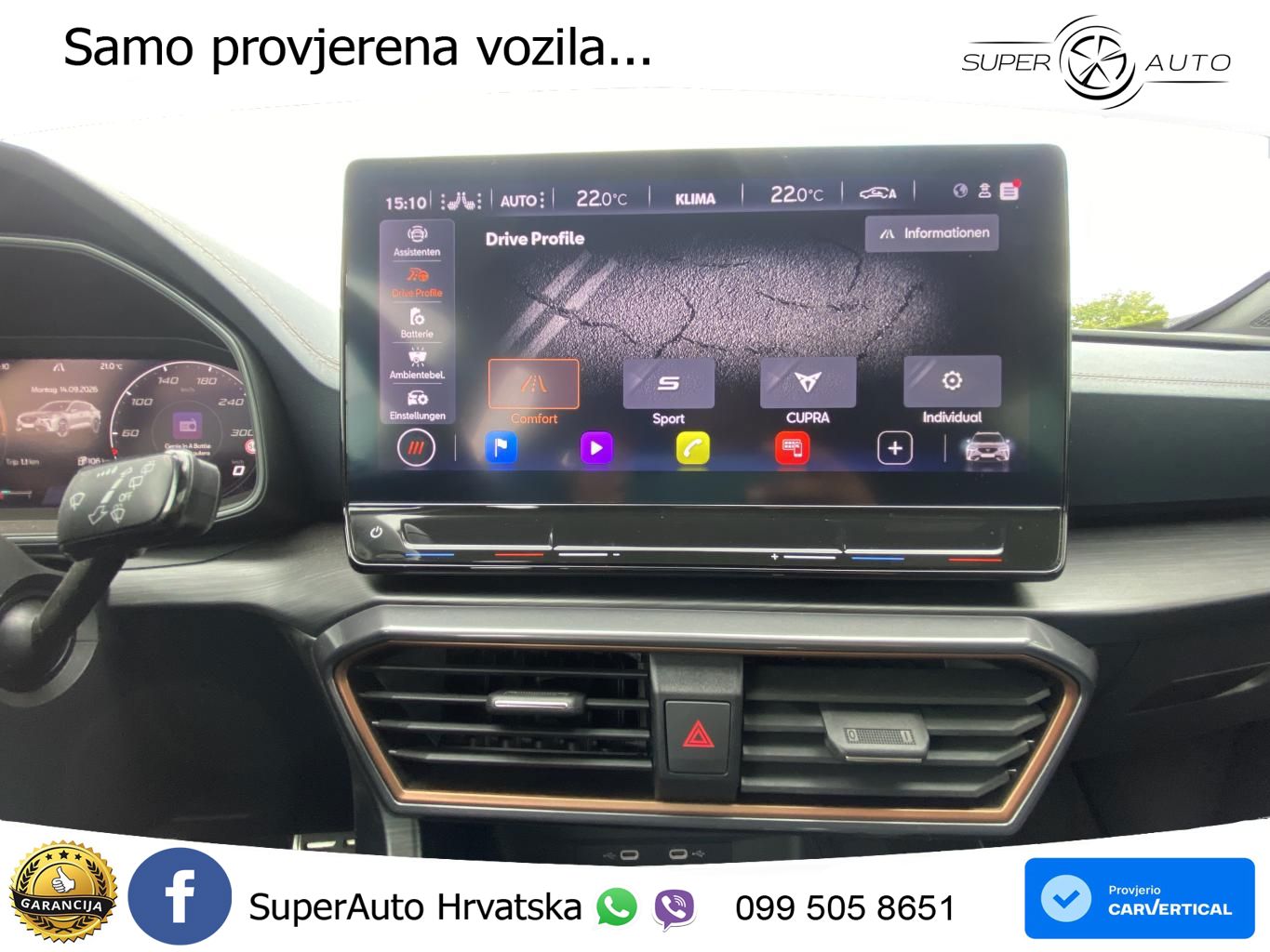 Cupra Formentor 1.4 TSI (245 KS) e-Hybrid DSG VZ LED+GR SJED+ACC