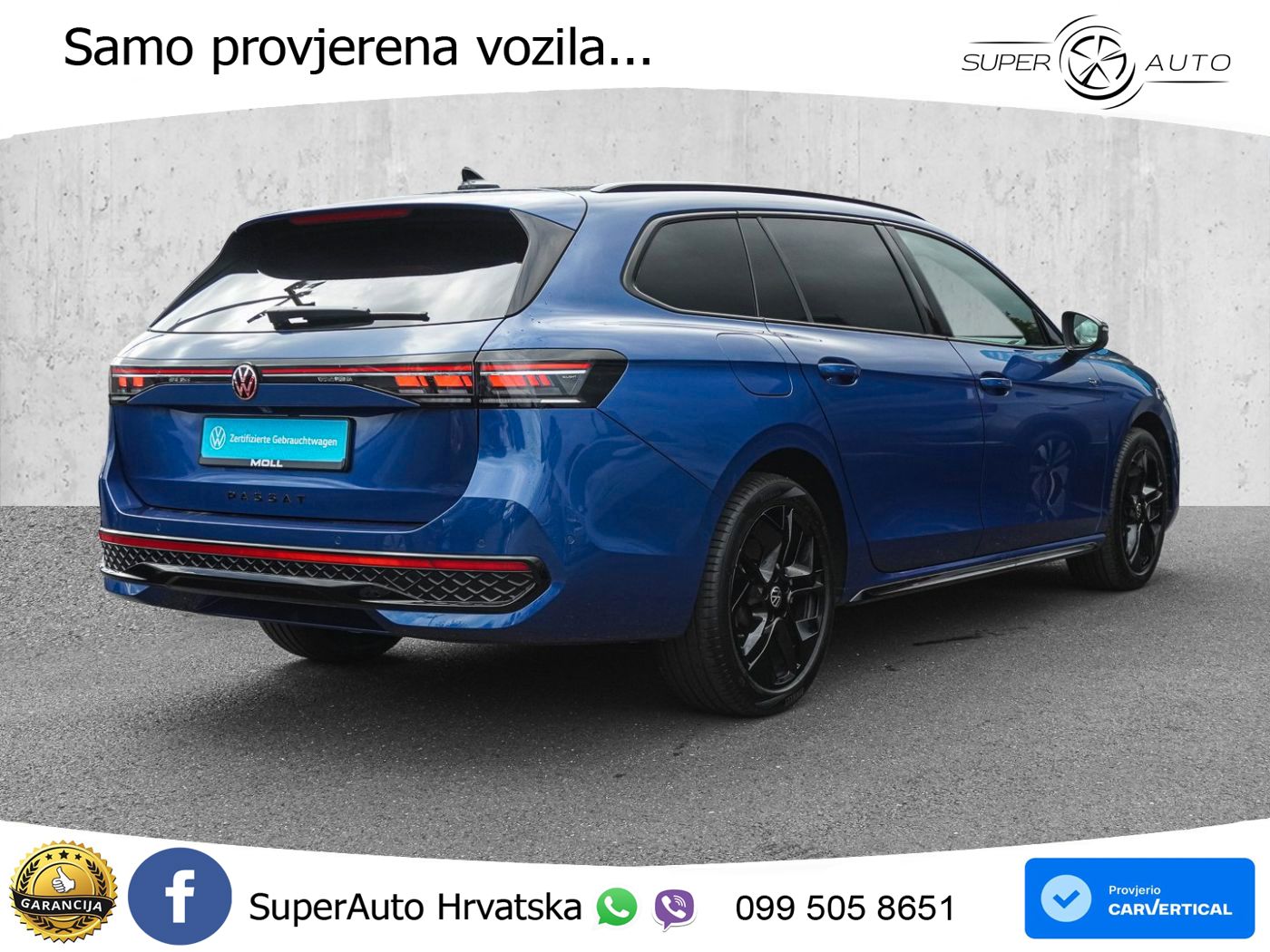Volkswagen Passat Variant 1.5 TSI (204 KS) eHybrid DSG R-Line LED+GR SJED+ACC