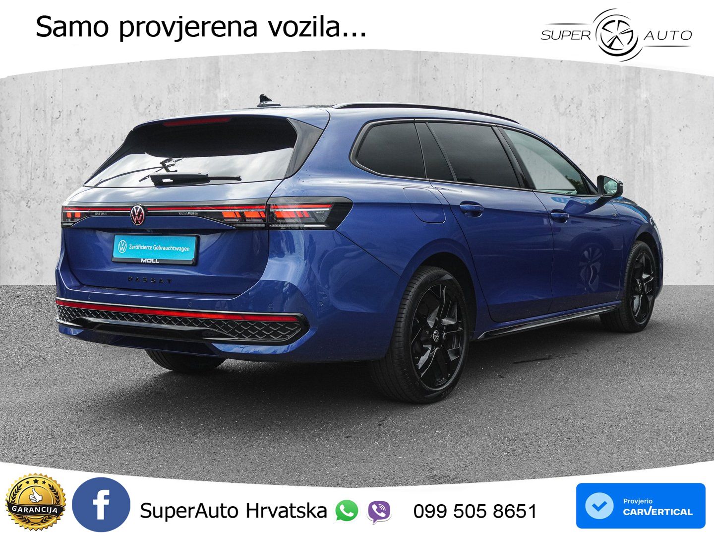 Volkswagen Passat Variant 1.5 TSI (204 KS) eHybrid DSG R-Line LED+GR SJED+ACC