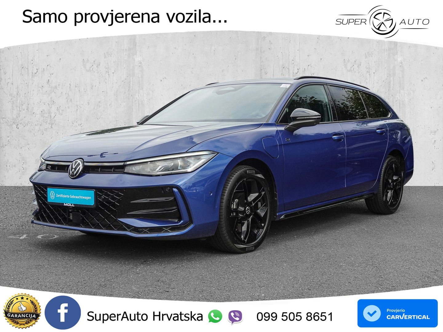 Volkswagen Passat Variant 1.5 TSI (204 KS) eHybrid DSG R-Line LED+GR SJED+ACC