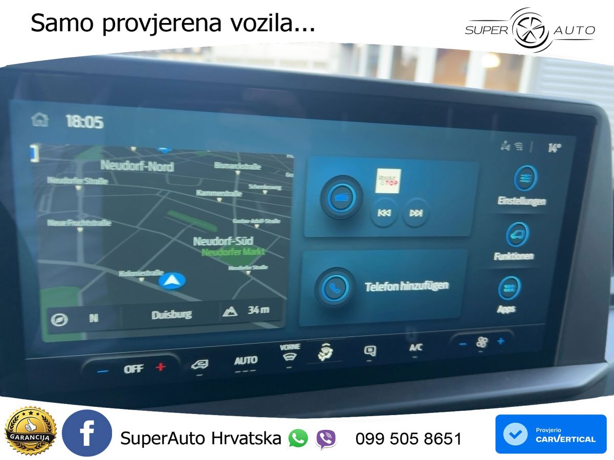 Ford Transit Custom 320 L2 TREND LED TECHN-PAKET AHK 136 KS
