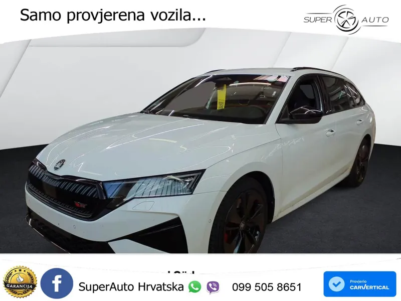 Škoda Octavia Combi RS 2.0 TSI (265 KS) DSG LED+GR SJED+ACC