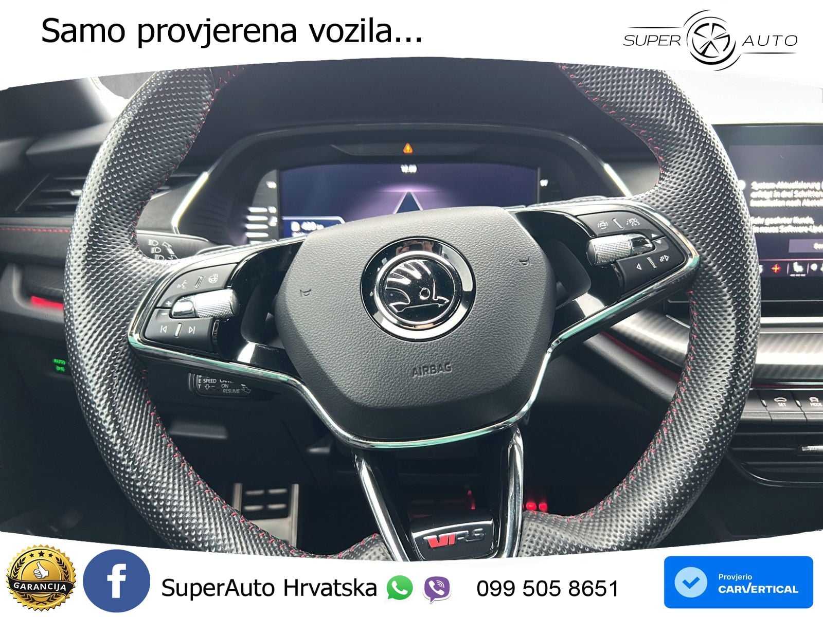 Škoda Octavia Combi RS 2.0 TDI (200 KS) DSG LED+GR SJED+ACC