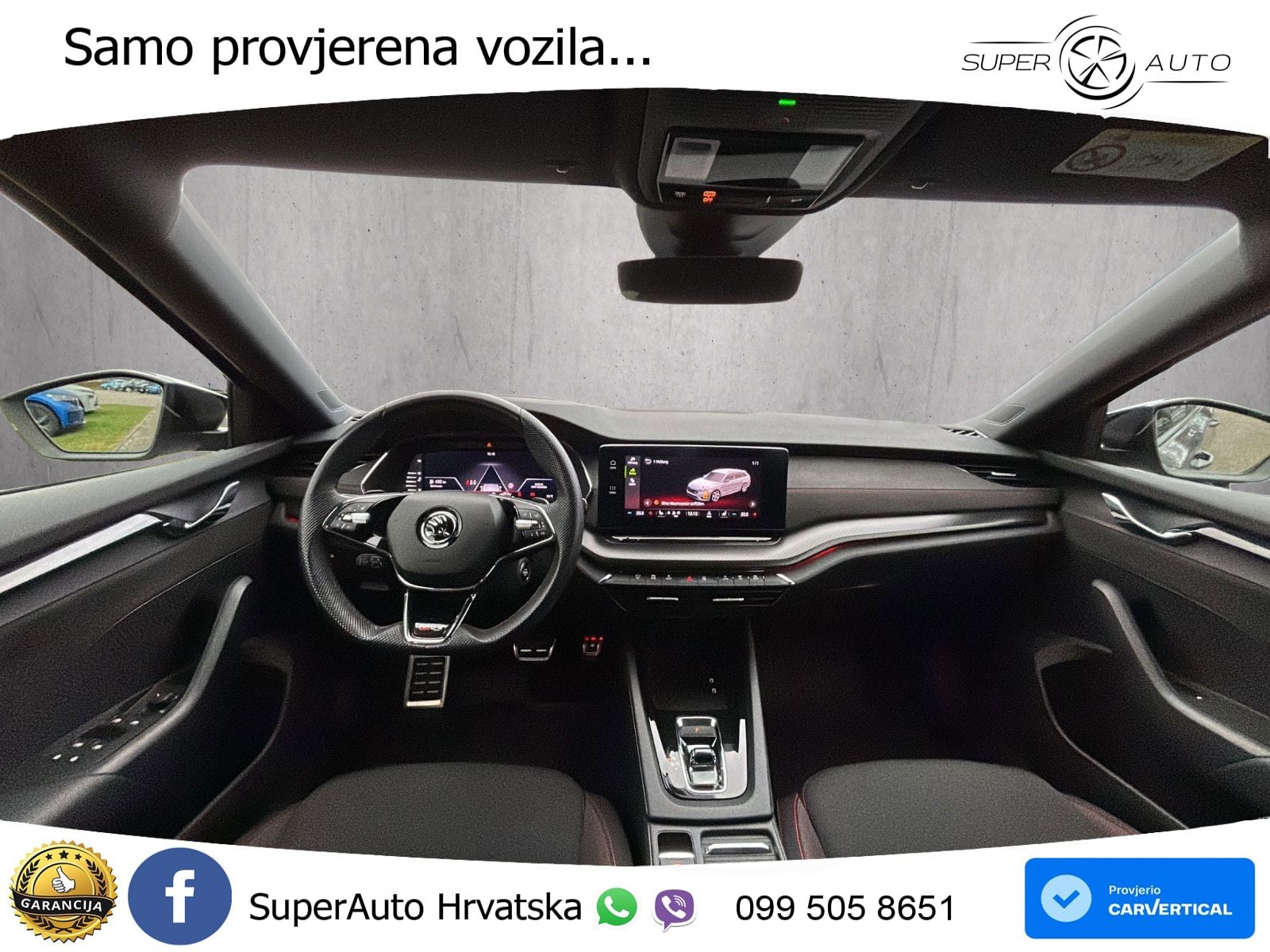 Škoda Octavia Combi RS 2.0 TDI (200 KS) DSG LED+GR SJED+ACC