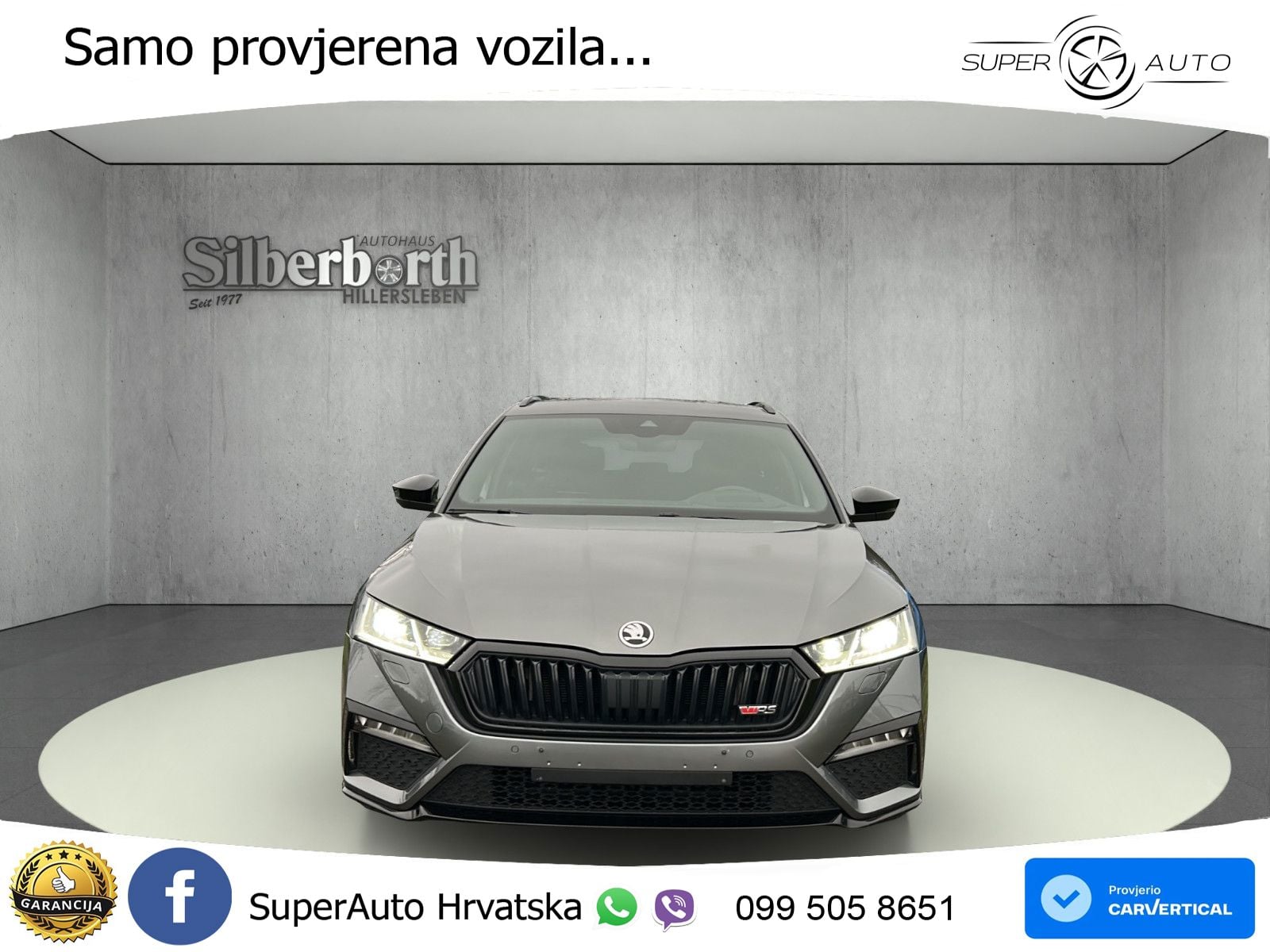 Škoda Octavia Combi RS 2.0 TDI (200 KS) DSG LED+GR SJED+ACC