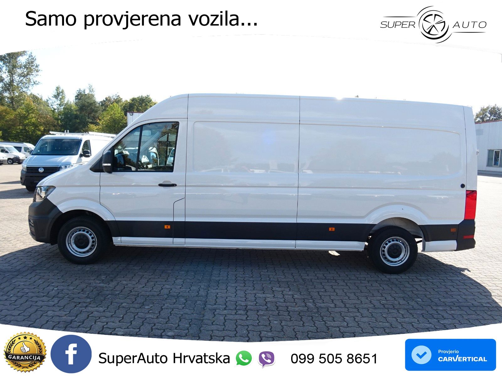 Volkswagen Crafter 35 Kasten HD LR Navi AHK 3.5 Tachograph 177 KS