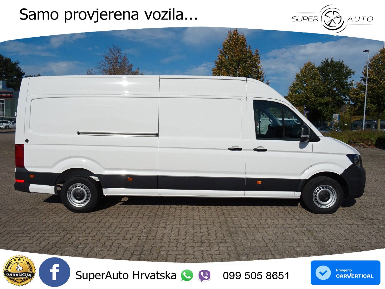 Volkswagen Crafter 35 Kasten HD LR Navi AHK 3.5 Tachograph 177 KS